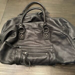 Linea Pelle leather duffel
